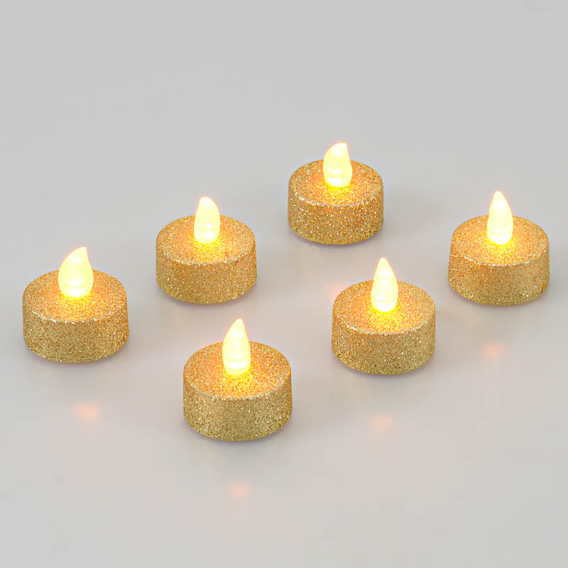 Lot De 72 Bougies LED Bleues Sans Flamme – Décoration Romantique – Mariage, Fête, Ambiance